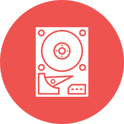 Hard disk icon