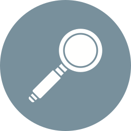 Magnifying glass icon