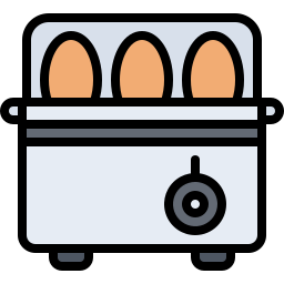 cocedor de huevos icono
