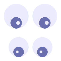 Googly eyes icon