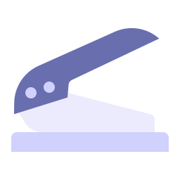 perforadora de papel icono