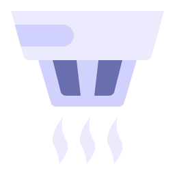 Smoke detector icon