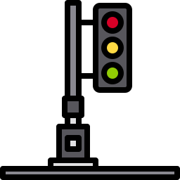 Traffic light icon