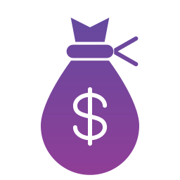 Money bag icon