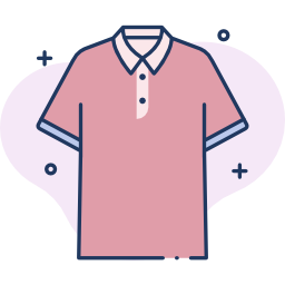 chemise polo Icône