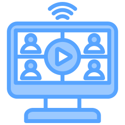 Video conference icon