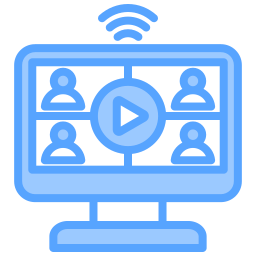 ビデオ会議 icon