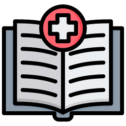 książka medyczna ikona