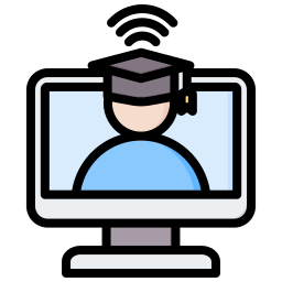 diplôme en ligne Icône