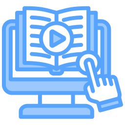 Online learning icon