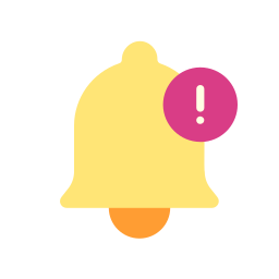 Notification bell icon