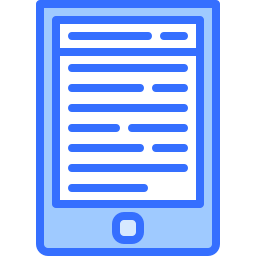 Electronic book icon