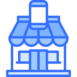 tienda de gadgets icono