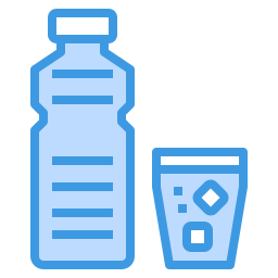 Drinking water icon