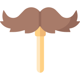 moustache Icône