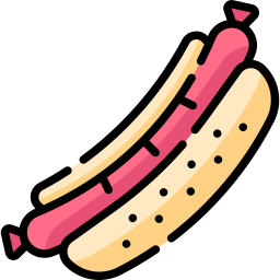 hot-dog Icône