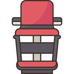 Barber chair icon