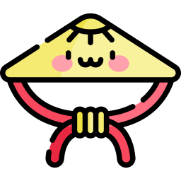 Chinese hat icon