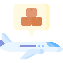 Cargo plane icon