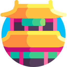 Chinese temple icon