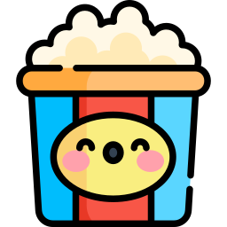 popcorn icoon