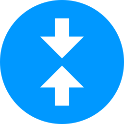 Up and down arrows icon