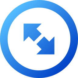 Left and right arrows icon