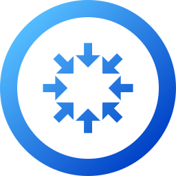 Arrows circle icon