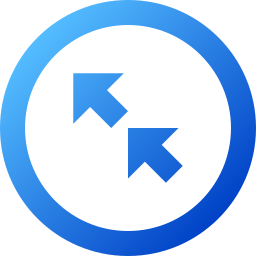 linksboven pijlen icoon