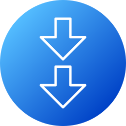 Down arrows icon