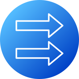 Right arrows icon