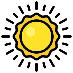 Sun icon