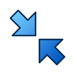 Left and right arrows icon