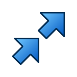 Arrow upper right icon