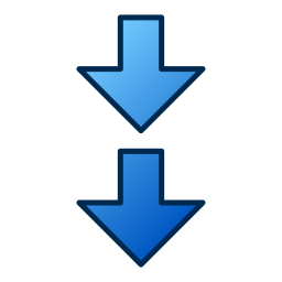 Down arrows icon