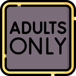 Adults only icon