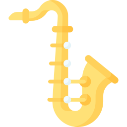 saxofoon icoon