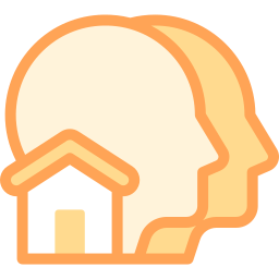Shared flat icon
