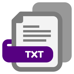 Txt file icon