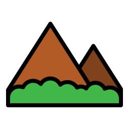 montaña icono