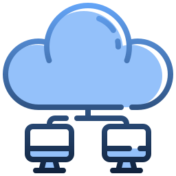 Cloud computing icon