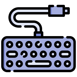 Electric keyboard icon