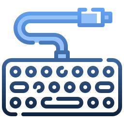 teclado electrónico icono