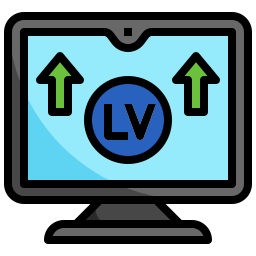 aufleveln icon