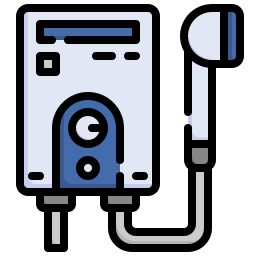 Electric heater icon