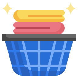 Laundry basket icon