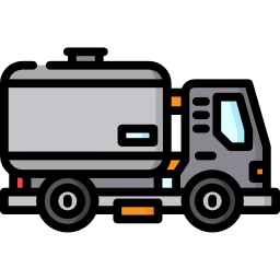 Tank truck icon