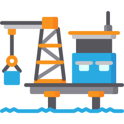 plataforma de petróleo Ícone