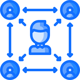 trabajo en equipo icono