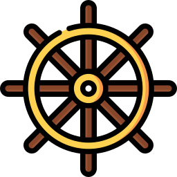 Steering wheel icon